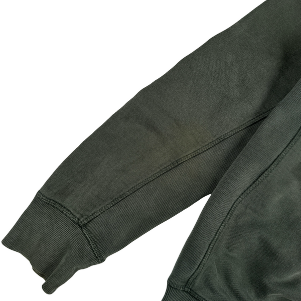 Stone Island 2015 Green Cotton Crewneck Sweatshirt - Large