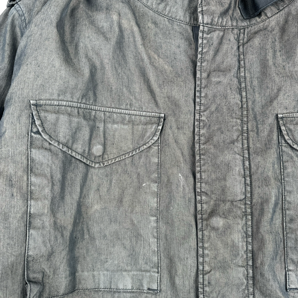 Stone Island 2005 Shoulder Badge Lino Flax Dutch Rope Jacket - XXL