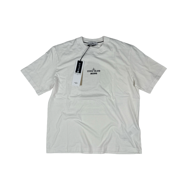 Stone Island 2025 Formula Steel Archivo Short Sleeve T Shirt - Medium