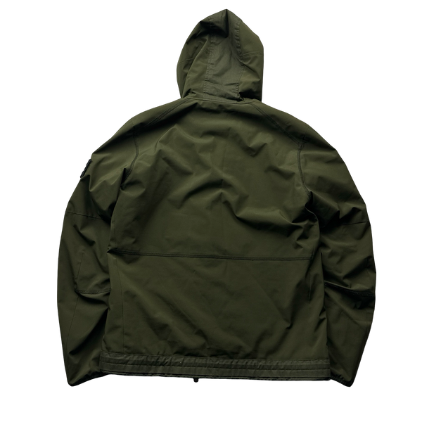 Stone Island Khaki Primaloft Lined Soft Shell R Jacket