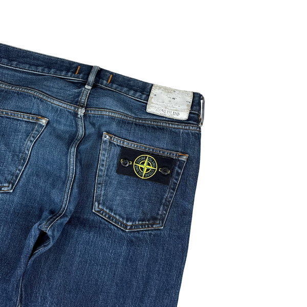 Stone Island 2012 Dark Wash Regular Fit Denim Jeans - 30"