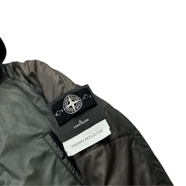 Stone Island Thermo Reflective Hooded Parka Jacket - Large