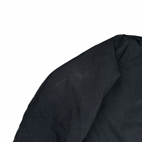 CP Company Goggle Black Quilted Lined Multi Pocket Jacket - Small