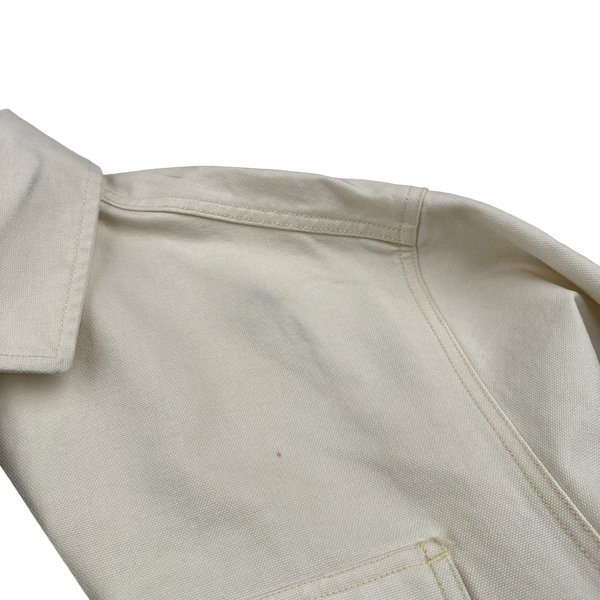 Stone Island 2023 Marina White Denim Jacket - XL