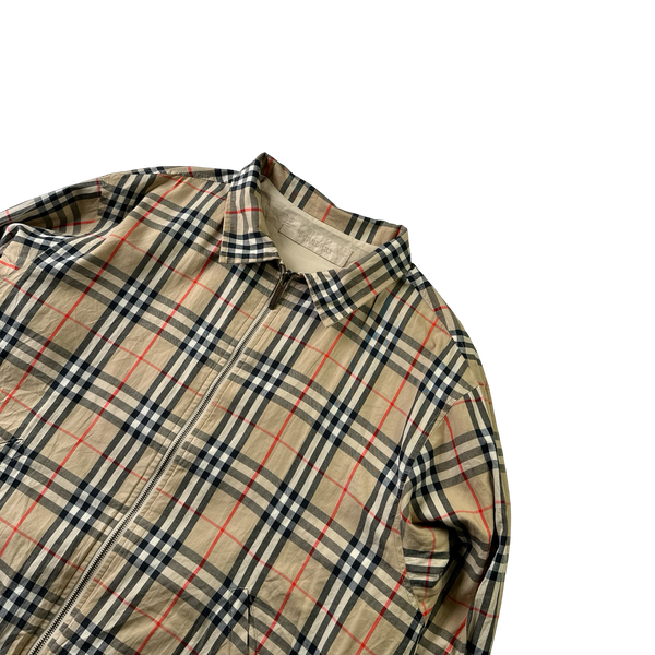 Burberry Nova Check Reversible Harrington Jacket - XL