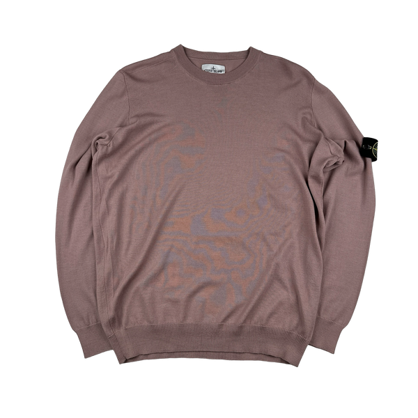 Stone Island 2022 Pink Knitted Jumper - XXL