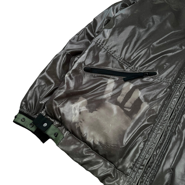 Stone Island 2009 Khaki Colour Changing Ice Jacket -XL