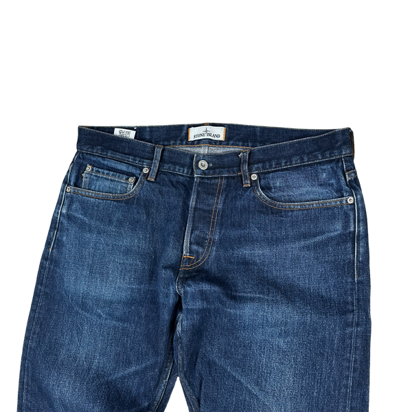Stone Island 2017 RE T Blue Denim Jeans - 34"