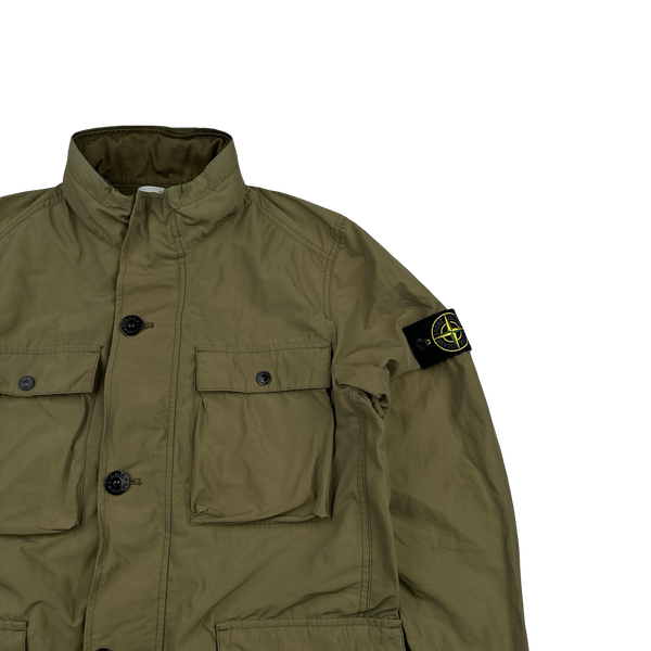 Stone Island 2017 Garment Dyed Micro Reps Field Jacket - Medium