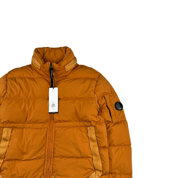 CP Company Desert Sun Down Filled Nycra R Puffer Jacket - Small