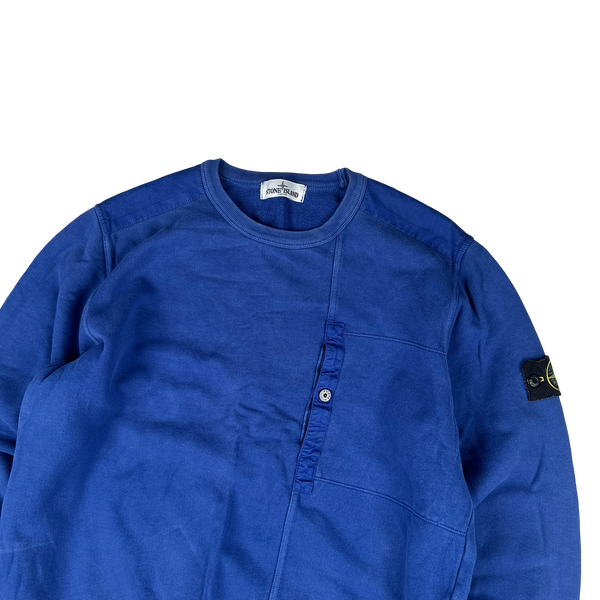 Stone Island 2012 Blue Crewneck Pullover Jumper - XL