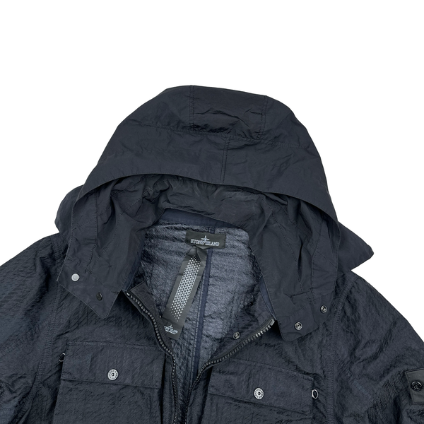 Stone Island Jacquard Viscosa Nylon Shadow Project Jacket - Large