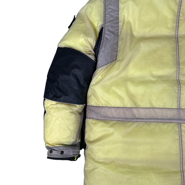 Stone Island 2016 Resin-T Shell Down Puffer Ice Jacket - Medium