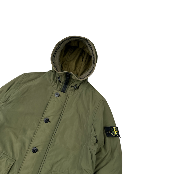 Stone Island 2019 Military Green Micro Reps Primaloft Jacket - Small
