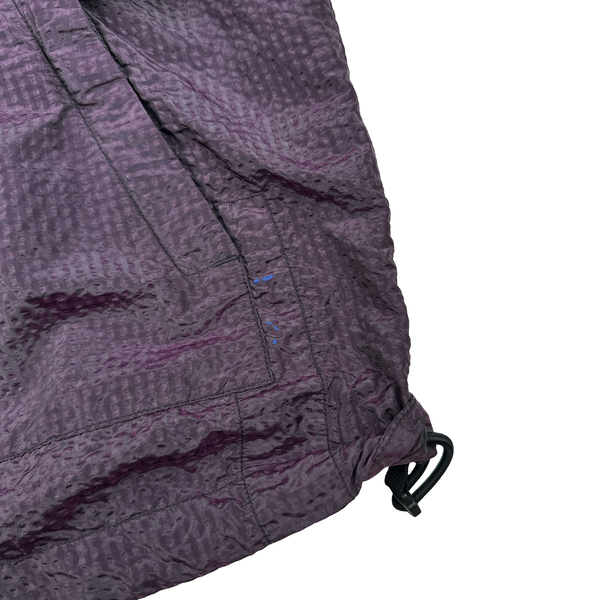 Stone Island 2017 Purple 3D Effect Nylon Metal Pullover Jumper - Medium