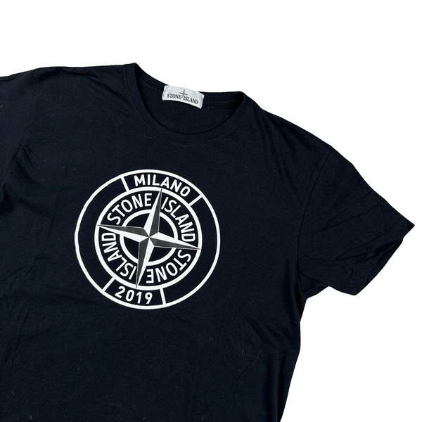 Stone Island 2019 Milano Shop Promotional T Shirt - Medium