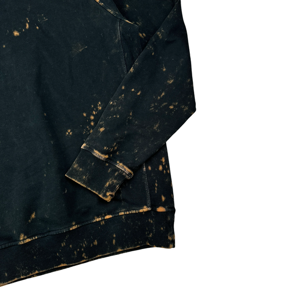 Stone Island 2022 Camo OVD Black Pullover Hoodie - Medium