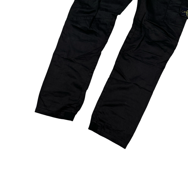 Stone Island 2017 RE T Black Cargo Trousers - Small