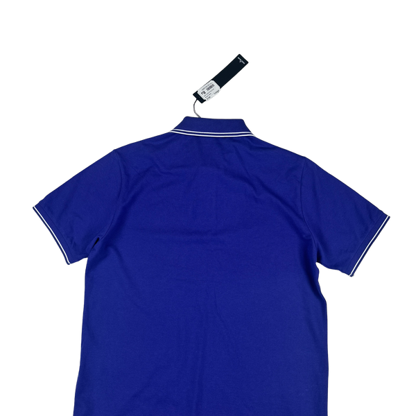 Stone Island 2018 Blue Piped Polo Shirt - Large