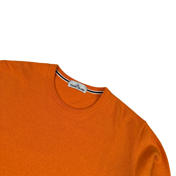 Stone Island 2013 Orange Pullover Crewneck Jumper - XL