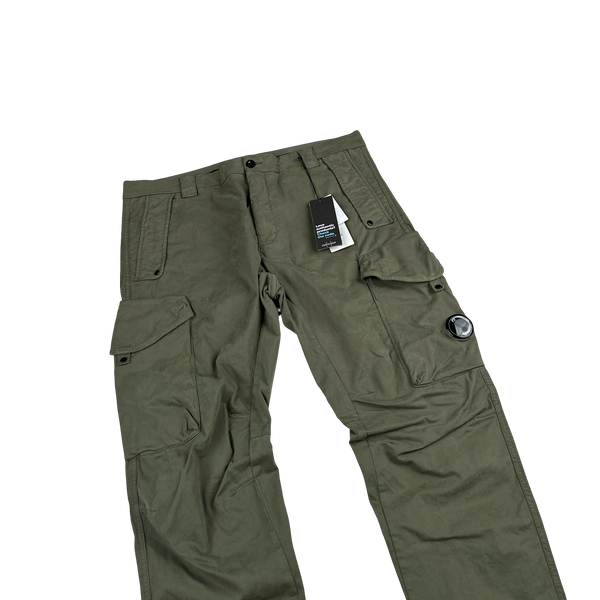 CP Company Khaki Ergonomic Fit Cargo Trousers - XXL