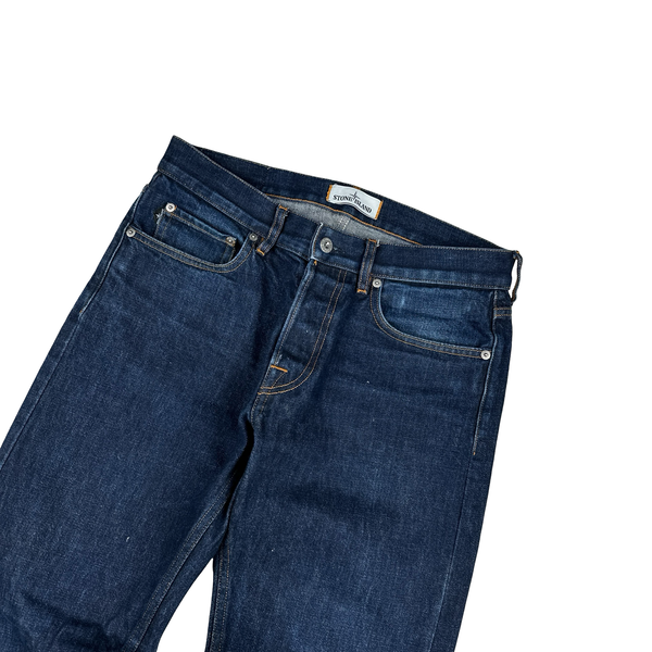 Stone Island 2017 Slim Fit Dark Denim Jeans - 30"