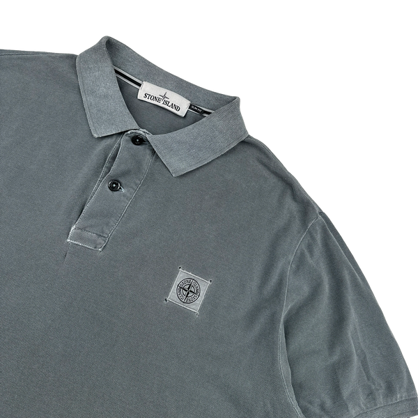 Stone Island 2020 Grey Short Sleeved Polo Top - 3XL