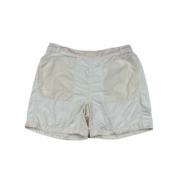 Stone Island 2016 Marina White Neon Pocket Spellout Swim Shorts - Large
