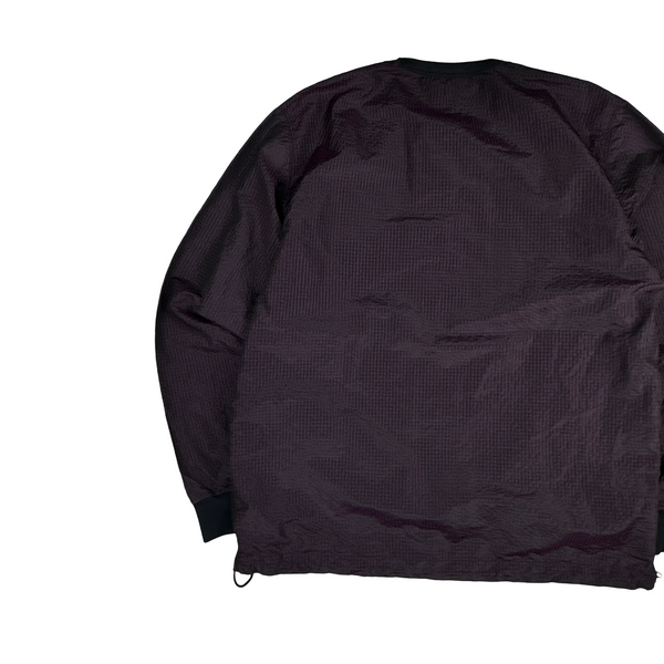 Stone Island 2017 Purple 3D Effect Nylon Metal Pullover Jumper - XL