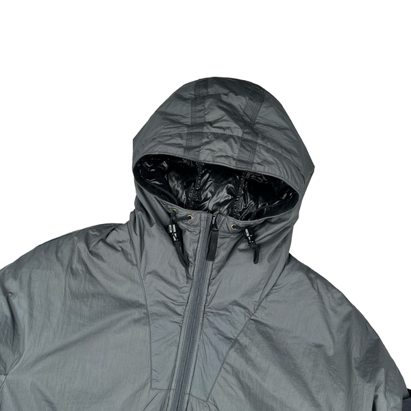 Stone Island 2010 Grey Down Filled Hyper Light Puffer Jacket - XL