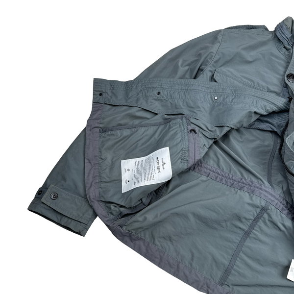 Stone Island 2014 Teal Micro Reps Field Jacket - XXL
