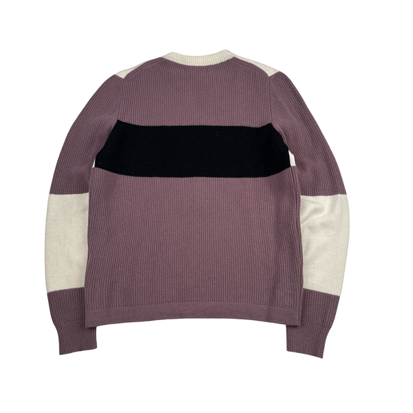 Stone Island 2018 Embroidered Knit Wool Jumper - XL