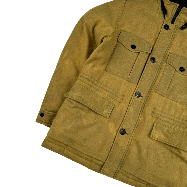 Stone Island 2014 Ice Wool Blend Down Jacket - Medium
