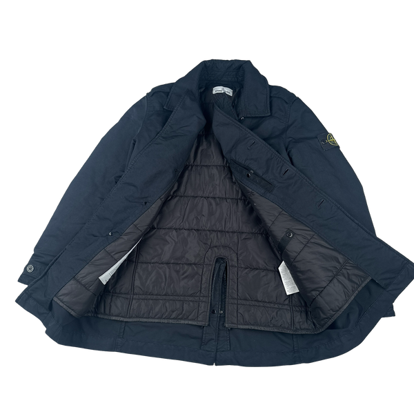 Stone Island 2019 David TC Primaloft Lined Trench Coat - Medium