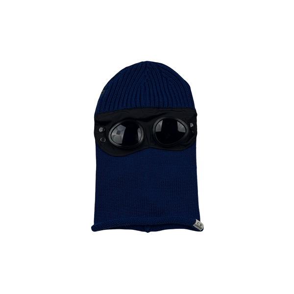 CP Company Navy Wool Goggle Balaclava