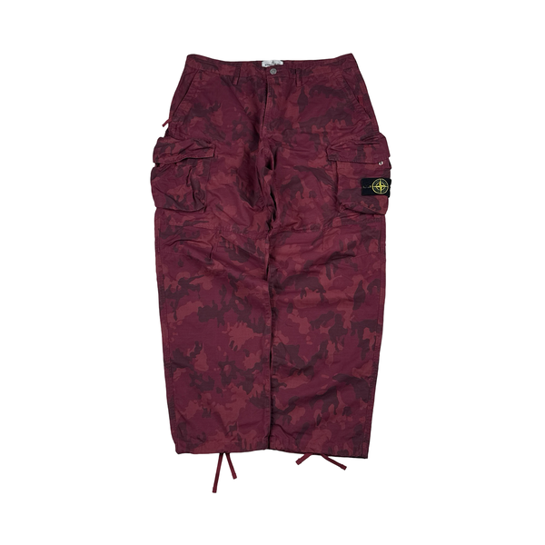 Stone Island x Supreme 2022 Ice Camo Cargo Trousers - 38"