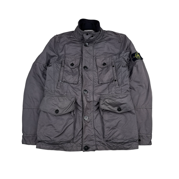 Stone Island 2010 Grey David TC Multi Pocket Field Jacket - Medium