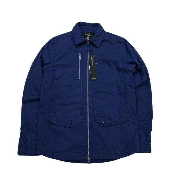 Stone Island Blue Shadow Project Overshirt - Small