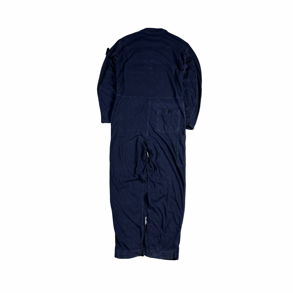 Stone Island 1998 Vintage Navy Cotton Boiler Suit - Medium