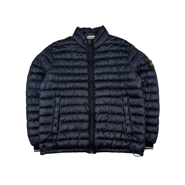 Stone Island 2014 Navy Garment Dyed Down Jacket - 3XL