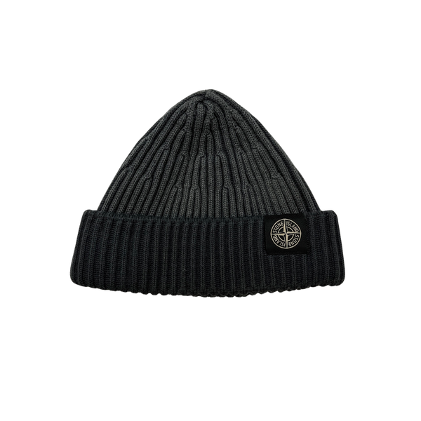 Stone Island 2013 Grey Two Tone Beanie Hat