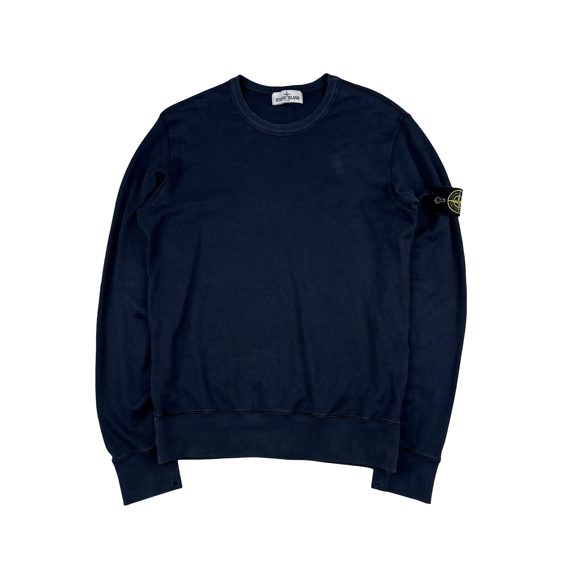Stone Island 2013 Navy Cotton Crewneck Sweatshirt - Medium – Mat