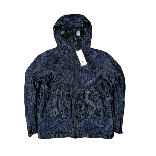 CP Company X Fila Navy Explorer Kan D Sherling Lined Jacket - Large