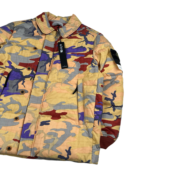 Stone Island 2022 Heritage Camo Down Filled Puffer Jacket - Small - Large - XL