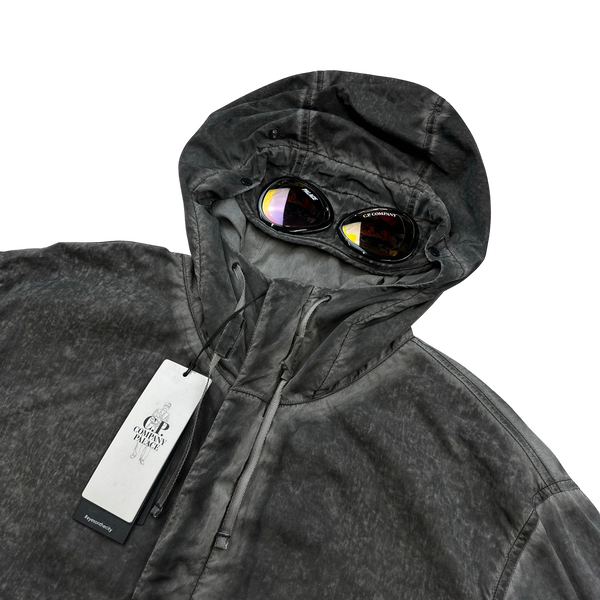 CP Company x Palace Grey Nylon La Mille Goggle Jacket - XL