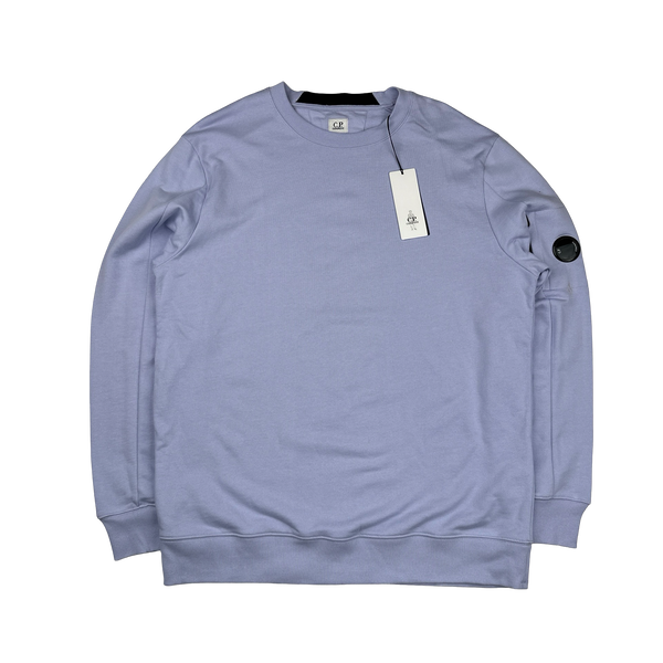 CP Company Lilac Cotton Lens Viewer Crewneck - 3XL