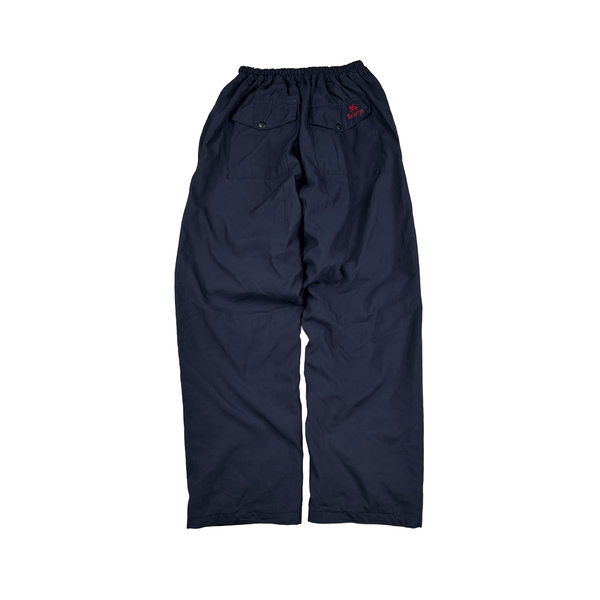 Burberry Golf Waterproof Spellout Patch Baggy Trousers - Medium