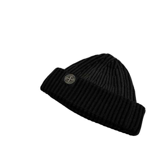 Stone Island 2012 Brown Wool Ribbed Beanie