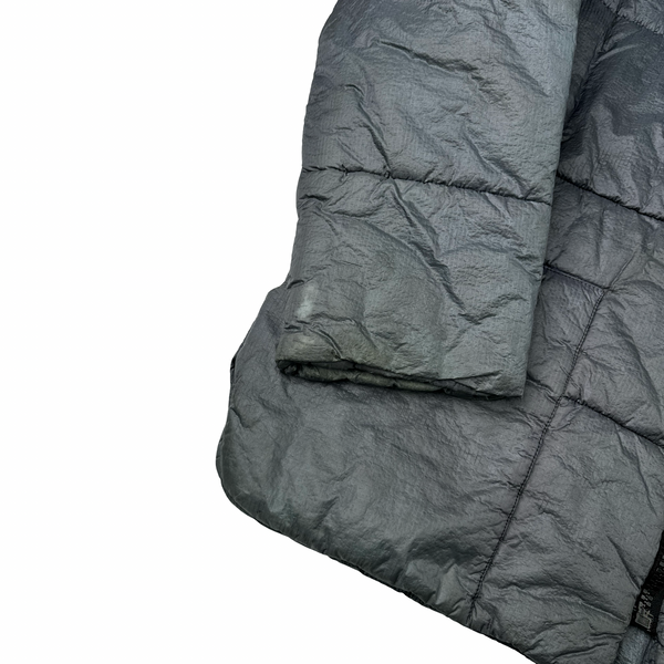 Stone Island 1995 Vintage Down Filled Blue Zipped Jacket - XL