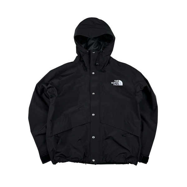 North Face Black Mountain Dryvent Waterproof Hooded Jacket - Medium